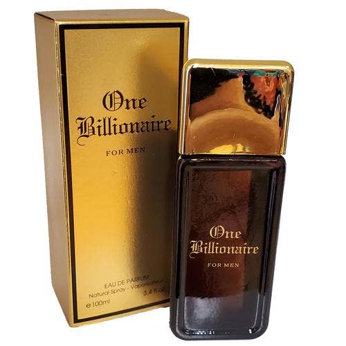 FC One Billionaire 3.4 oz EDT for Men – Spicy Amber Woody